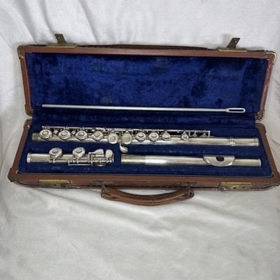 Gemeinhardt M2 Silver Plated Open Hole Flute with Case - Serial # 235768