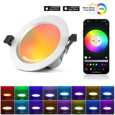 Smart LED Einbaustrahler 230V 9W Einbauleuchten Decken Strahler Lampen dimmbar