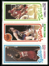 1980-81 Topps #110 / 153 / 182 Robert Reid / Mike Newlin / Lionel Hollins TL