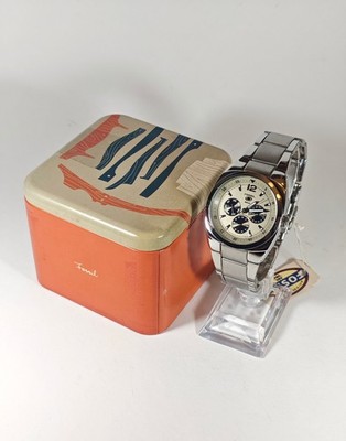 Vintage Fossil Blue  Herren Quarzuhr BQ-9090 ungetragen/ NOS