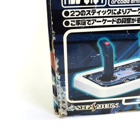 Sega Saturn Twin Stick HSS-0151 Controller HSS-0154 OPEN Box for Virtual-On