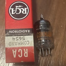 RCA Command 5654 Rare 6AK5 Audio Electron Vacuum Tube Premium Quality NOS NIB