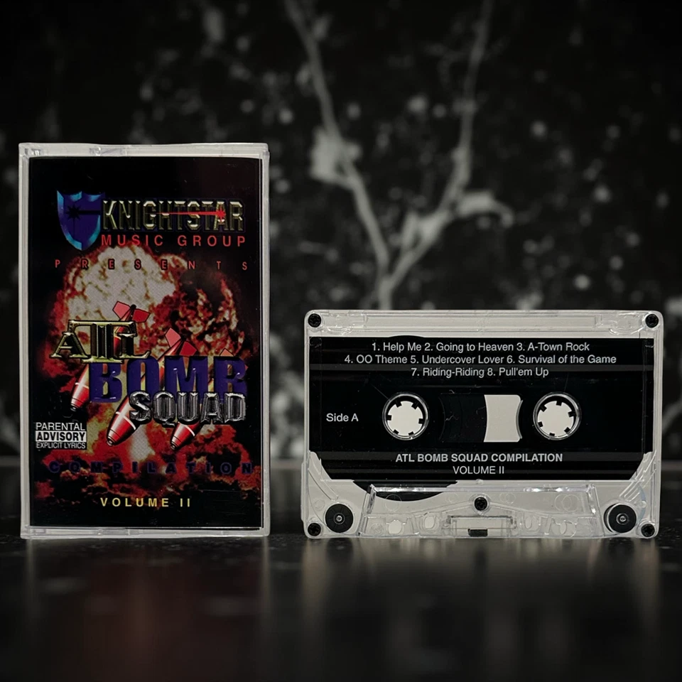 •ATL BOMB SQUAD COMPILATION - VOLUME II• ~1999 OG PRESSING~ (CASSETTE TAPE) - Image 2 of 4