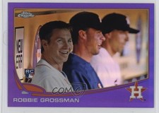 2013 Topps Chrome Retail Purple Refractor Robbie Grossman #82 8we