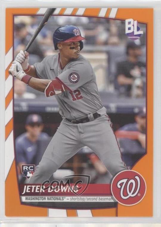 2023 Topps Big League Retail Electric Orange Jeter Downs #2 Rookie RC 0kb5