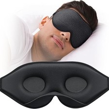 3D Sleep Mask for Side Sleeper, Eye Mask for Sleeping Women Men-No Eye Pressure