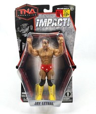 Jay Lethal TNA Impact Wrestling Series 1 Action Figure New Wrestler 2010 Jakks