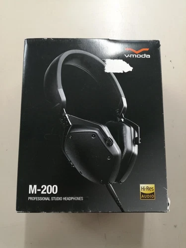 V-Moda M200 Headphones 50mm Dynamic Driver CCAW Coil Used