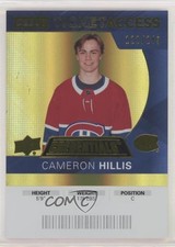 2021 Credentials 2020-21 Debut Ticket Access Yellow 122/249 Cameron Hillis 0r0m