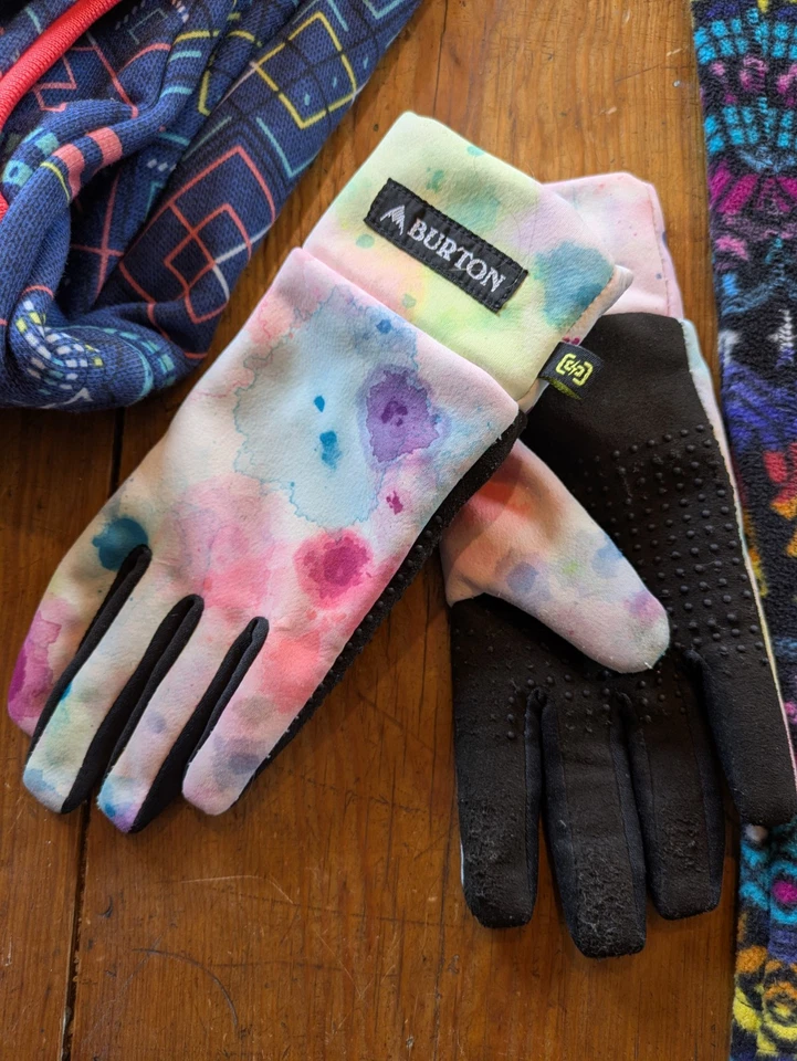 Burton & Roxy Niñas Capa Base Lote Esquí Invierno Body Top BottomsGuante Talla L 12 Foto 2 de 4