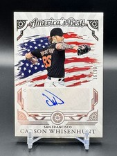 2025 Boys of Summer CARSON WHISENHUNT America's Best Signatures Auto /99 Giants