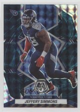 2022 Panini Mosaic Genesis Mosaic Prizm Jeffery Simmons #220 19pj