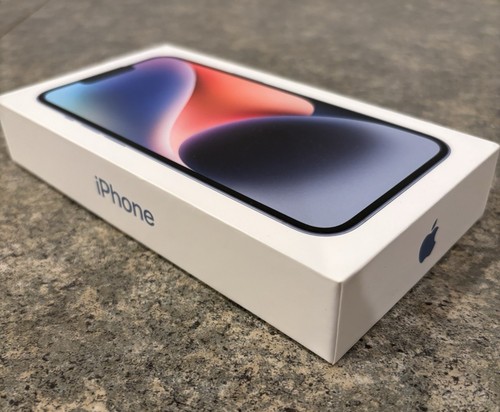 Apple iPhone 14 RETAIL BOX Red Blue 128GB - No Phone No Cables - Empty Box Only - 第 1/6 張圖片