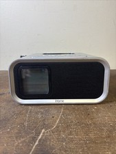 iHome iH22s Alarm Clock Speaker System for Ipod/iPhone Dock silver 