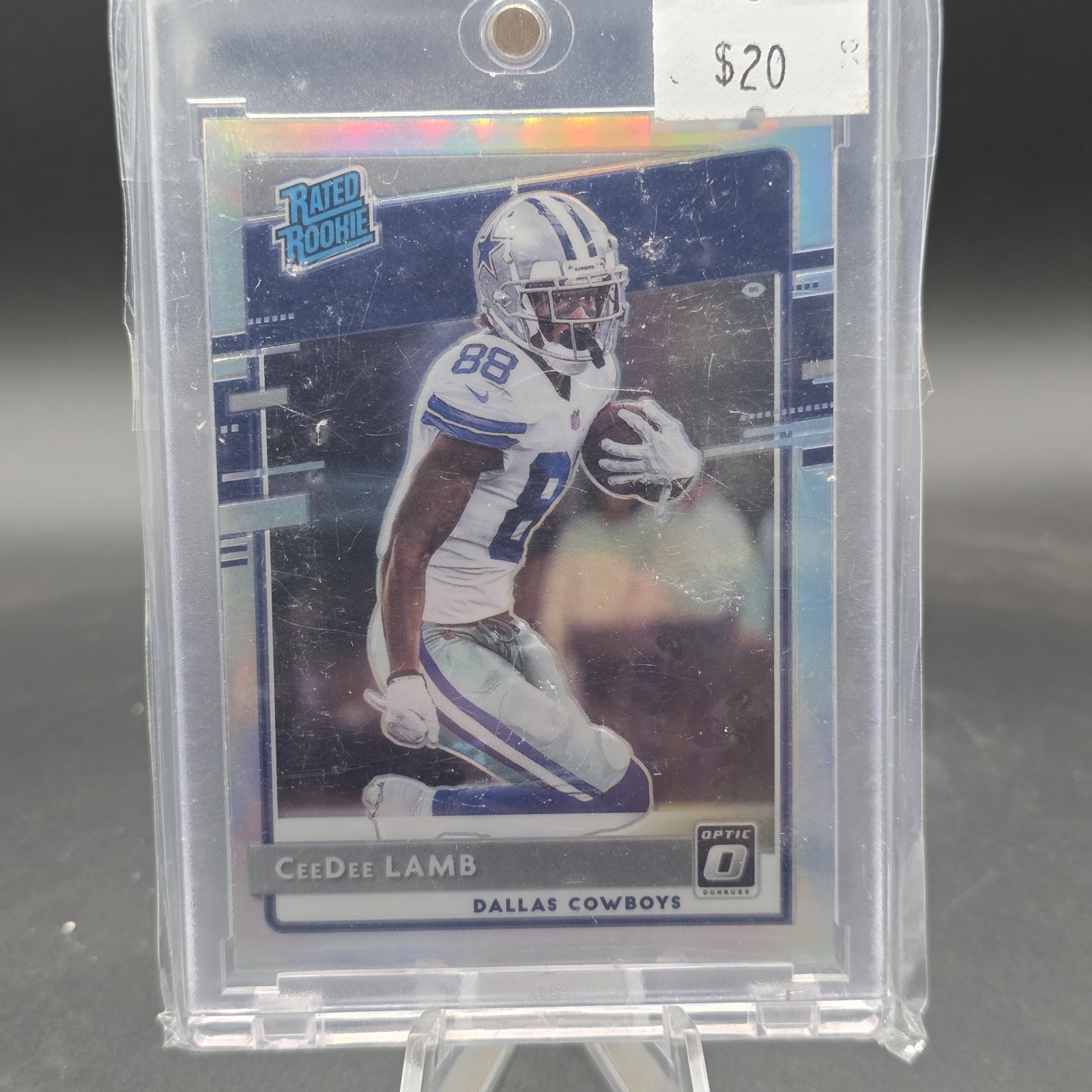 2020 Panini Donruss Rated Rookie Optic CeeDee Lamb Rookie RC