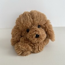 2024 FAO Schwarz Doodle Lying Plush Puppy Dog Stuffed Animal Adopt A Pet 13  L