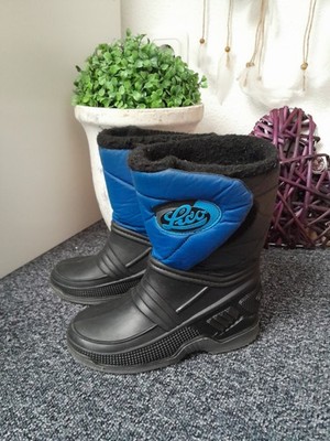 Stiefel gefüttert Winterstiefel Gr.30 Lico Schwarz Blau