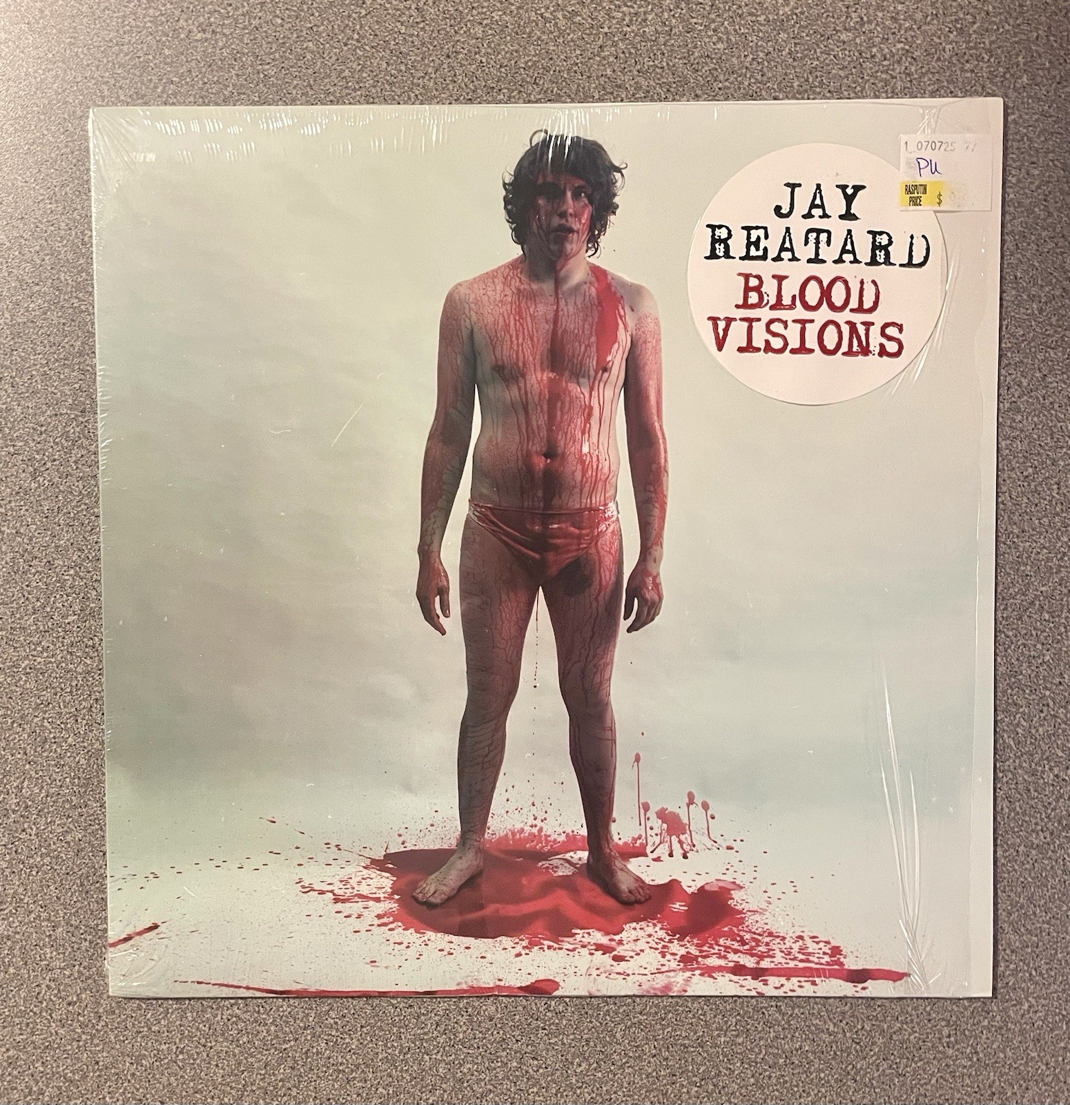 Jay Reatard – Blood Visions LP 2006 First Press - Reatards KBD Kurt Vile Stooges