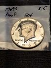 1969-S Proof Kennedy Half Dollar     40% SILVER     ** From Proof Set **
