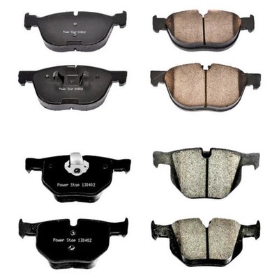 For BMW X5 07-18 Disc Brake Pad Set Z16 Evolution Clean Ride Ceramic Front &