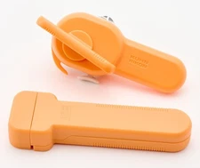 Kuhn Rikon 2 Piece Compact Can & Jar Opener Set K84158 NEW TANGERINE