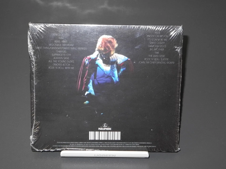 david bowie new sealed 2 cd - cracked actor, live los angeles 1974 - Bild 2 von 2