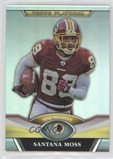 2011 Topps Platinum Santana Moss #63