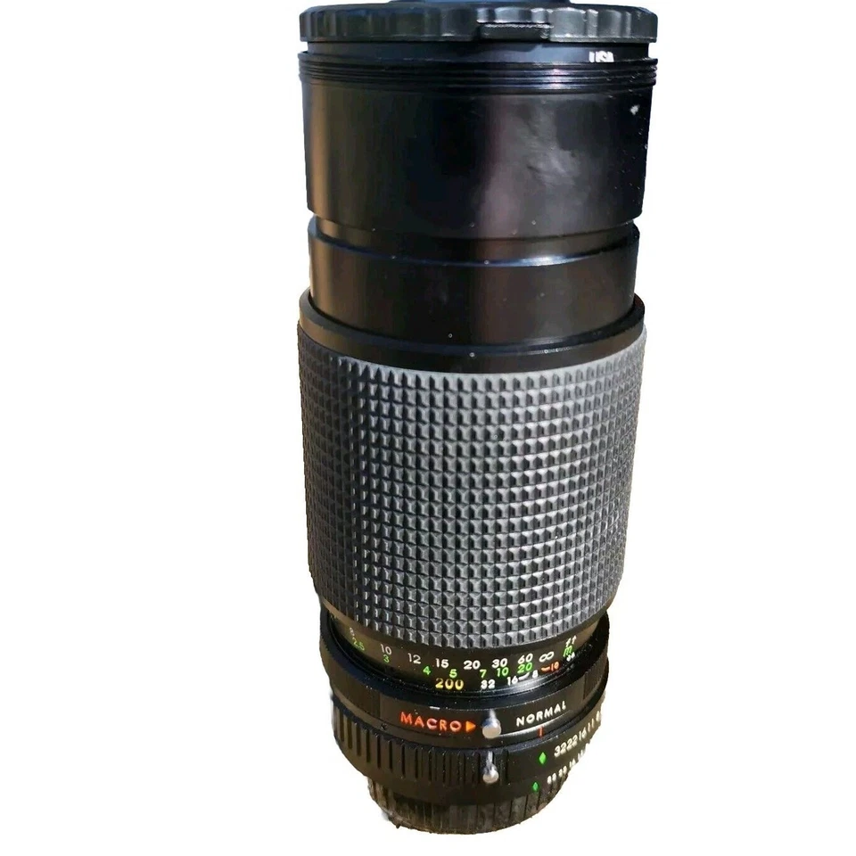 Lente Rokinon MC Auto Tele Zoom Macro 80-200mm f/4.5 com filtro UV Vivitar - Imagem 2 de 4