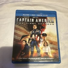Marvel Captain America The First Avenger Blu-ray DVD Digital Copy Avengers