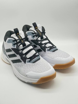 Adidas Crazyflight 5 Mid Sneakers Fitnessstudio Herren Neu Größe 43  45   Weiß