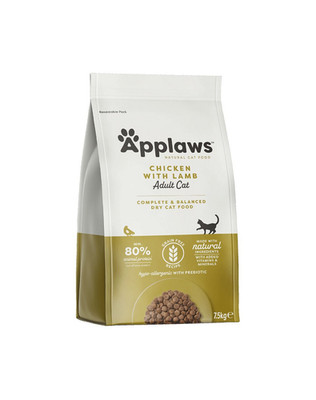 7,5 kg APPLAWS Chicken Lamb Trockenfutter mit Huhn und Lamm getreidefrei adult