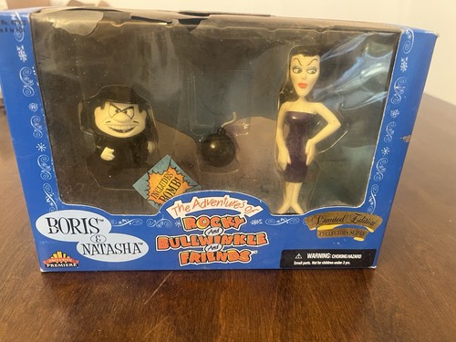 Figuras exclusivas de Boris y Natasha 1998 Premier-Rocky and Bullwinkle & Friends - Imagen 13 de 13