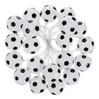  Glow in The Dark Football Led String Lights with Soccer Player Night