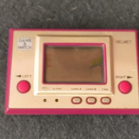 Vintage Nintendo Game & Watch Helmet LSI Screen, Working, Japan