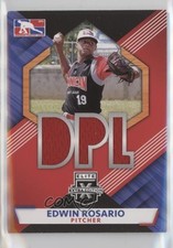 2021 Panini Elite Extra Edition DPL Material Edwin Rosario #DPLM-ER 00d2