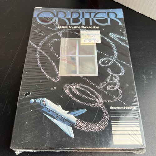 Spectrum HoloByte Orbiter Space Shuttle Simulazione Apple Mac Macintosh 512k