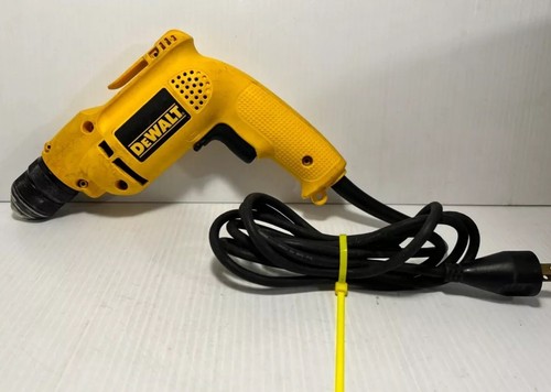 Dewalt Heavy Duty 3/8 Inch Corded Drill W/ Internal Level Model D21008 Tested - Picture 1 of 14