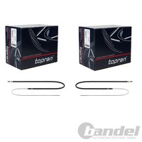 2X Topran Handbremsseil Seilzug Handbremse Links+Rechts Passend FüR Peugeot 207