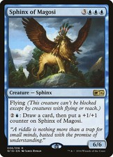 Sphinx of Magosi - 6 / English / Heavily Played MTG