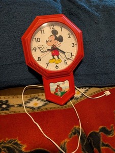 Mickey Mouse Wall Clock | eBay