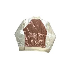 Vintage Pink  White Cropped Jacket L Japan - Slightly Used