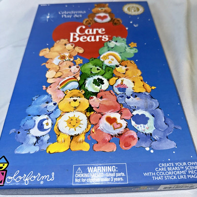 Vintage Style Care Bears Colorforms Play Set 2019 Kahootz