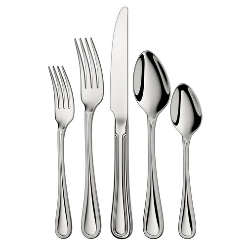 20 Pieces 18/10 Stainless Steel Flatware set, Service for 4, Heavy Duty and D...