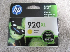 Genuine HP 920XL Yellow High-yield Ink Cartridge (CD974AN#140)