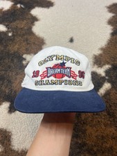 Vintage Starter 1996 Dream Team Atlanta Olympics Hat Snapback Official NBA Stain