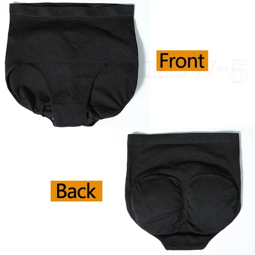 UK Women Push Up Padded Underwear Shapewear Bum Butt Lift Enhancer Brief Panties - Picture 3 of 16