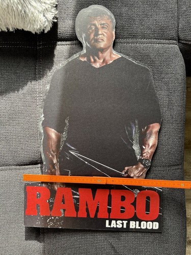 Rambo Last Blood Kino Videothek Aufsteller Sylvester Stallone Standee Werbung - Bild 11 von 11