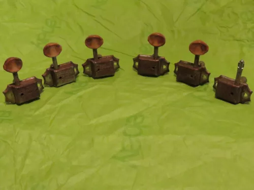 vintage 1956-58 Kluson Gibson tuners PAT APPLD single line for Les Paul paf 335