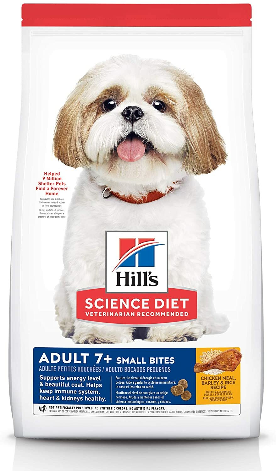 Diet Adult 7+small Bites Chicken Barley&brown Rice 5/15/33lb