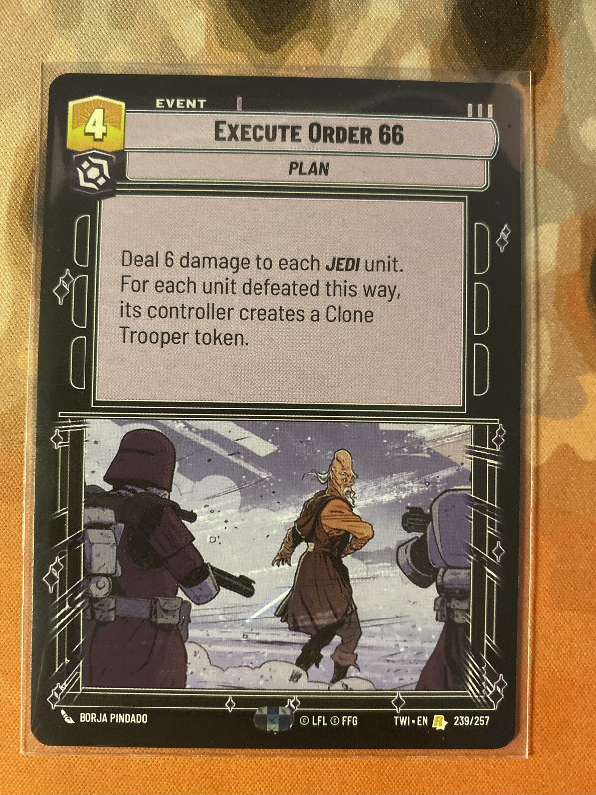 Execute Order 66 239/257 Star Wars Unlimited Twilight of the Republic NM